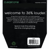 Cleartone 7433 Acoustic Guitar Strings, Phosphor Bronze, Grand Light, 13-53