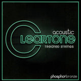 Cleartone 7433 Acoustic Guitar Strings, Phosphor Bronze, Grand Light, 13-53