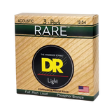 3 Pack DR Strings RPM-12 RARE 12-54 Phosphor Bronze Acoustic Guitar Strings