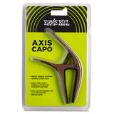 Ernie Ball Dual Radius Axis Capo For 6 or 7 String Guitars, Bronze