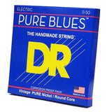 3 Sets DR Strings PHR-12 Pure Blues Extra Heavy 12-52 Electric Guitar Strings