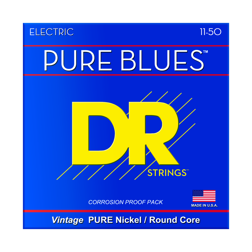 DR Strings PHR-11 Pure Blues Heavy 11-50 Electric Guitar Strings