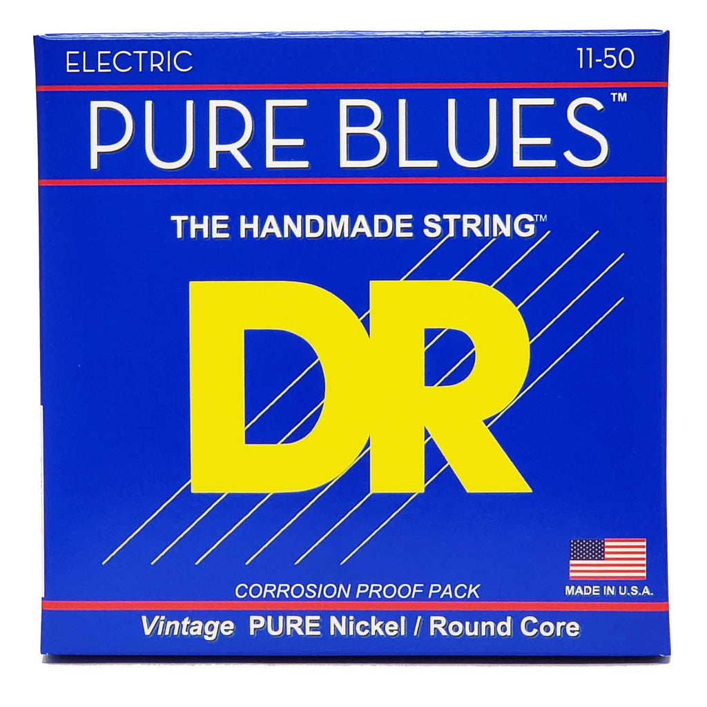 DR Strings PHR-12 Pure Blues Extra Heavy 12-52 Electric Guitar Strings