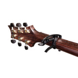 Planet Waves Tri Action Acoustic or Electric Guitar Capo in Black (PW-CP-09)