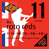 Rotosound R11 Roto Reds Medium 11-48 Electric Guitar Strings