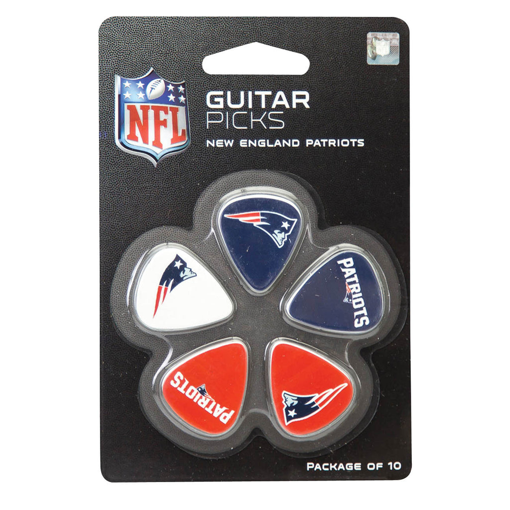 New England Patriots Guitar Picks - Pack of 10