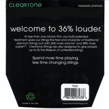 Cleartone 7433 Acoustic Guitar Strings, Phosphor Bronze, Grand Light, 13-56
