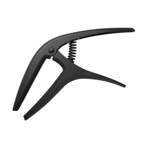 Ernie Ball Dual Radius Axis Capo For 6 or 7 String Guitars, Black