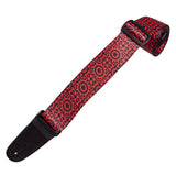 Henry Heller HSUB2-33 2" Artist Series Sublimation Red Guitar Strap