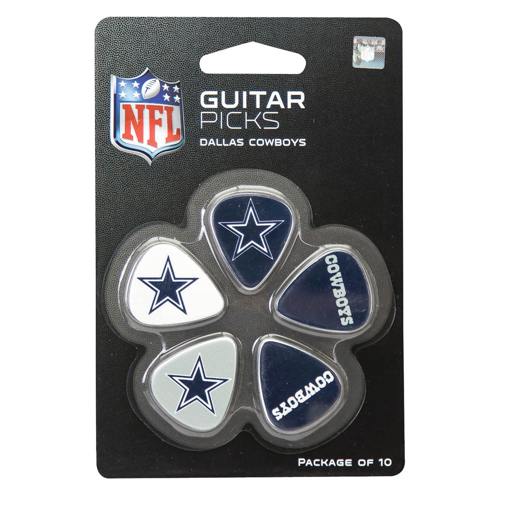 Dallas Cowboys Guitar Picks - Pack of 10
