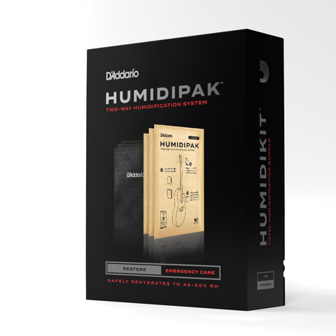 Planet Waves PW-HPK-03 Humidipak Revitalize & Restore 3-Pack Kit