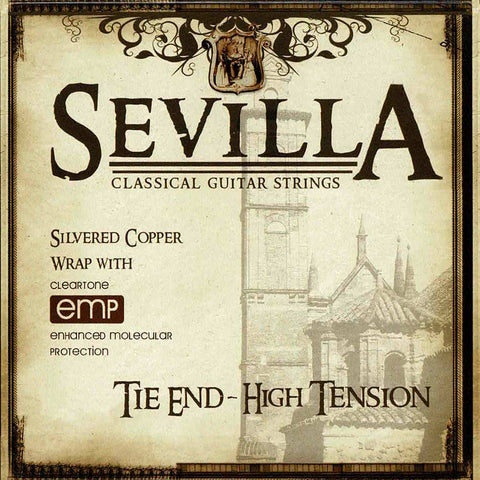 Cleartone Sevilla 8450 Classical Strings TIE End High Tension