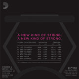 D'Addario NYXL 9-42 Nickel Wound Super Light Gauge Strings