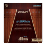 D'Addario NB1253 Nickel Bronze Acoustic Light 12-53 Guitar Strings