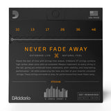 D'Addario XTE1046 XT Light 10-46 Electric Nickel Plated Steel Strings