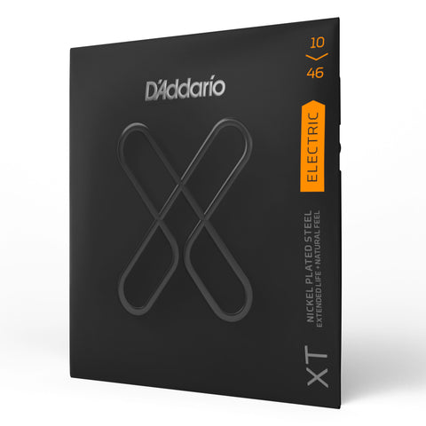 D'Addario XTE1046 XT Light 10-46 Electric Nickel Plated Steel Strings