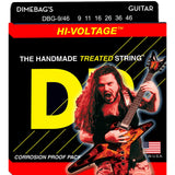 3 Sets DR DBG-9/46 Dimebag Darrell Signature Lite N Heavy, 9-46, Electric Strings