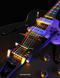 DR Strings NMCE-10 Neon Hi-Def Multicolor Medium 10-46 Electric Guitar Strings