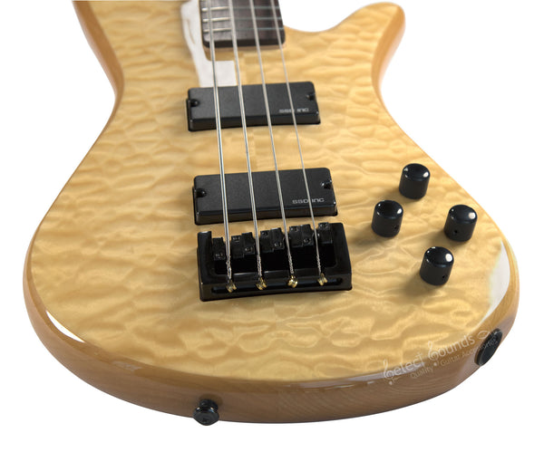 Spector Legend Classic 4-String Bass Guitar Natural Gloss Finish (LG4CLSNAT)