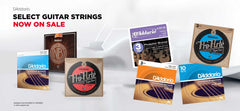 Select D&#39;Addario Acoustic Guitar Strings &amp; Tuners Sale!