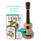 Play Ukulele Today Kit - Includes Ukulele, Instruction Book &amp; DVD's