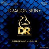 DR DRAGON SKIN+ Long Life Medium 45-105 Coated Quantum Nickel Bass Strings