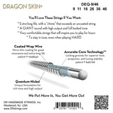 DR DRAGON SKIN+ Coated Quantum Nickel Electric Strings - Light/Medium 9-46