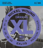 D'Addario Bright Tone Medium Gauge Nickel Wound Electric Strings - Best Seller!