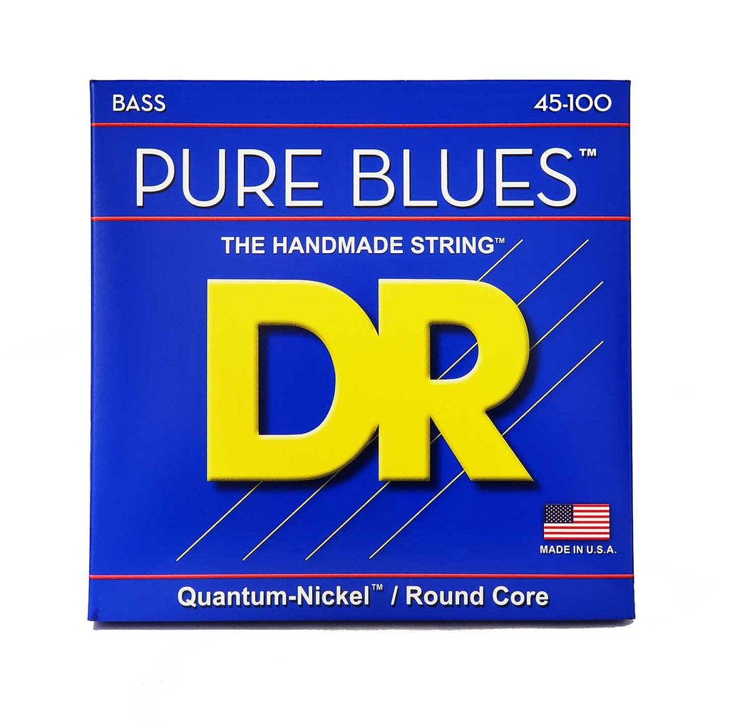 DR Strings PB-45/100 Pure Blues Medium Light 45-100 Bass Guitar Strings