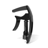 Planet Waves Tri Action Acoustic or Electric Guitar Capo in Black (PW-CP-09)