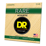 DR Strings RARE RPL Light 10-48 Phosphor Bronze Acoustic Guitar Strings