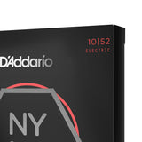 D'Addario NYXL1052-3P 3-Pack NYXL1052 Nickel Wound Electric Guitar Strings 10-52