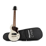 Blackstar Carry On 6-String Electric Travel Guitar, White Finish