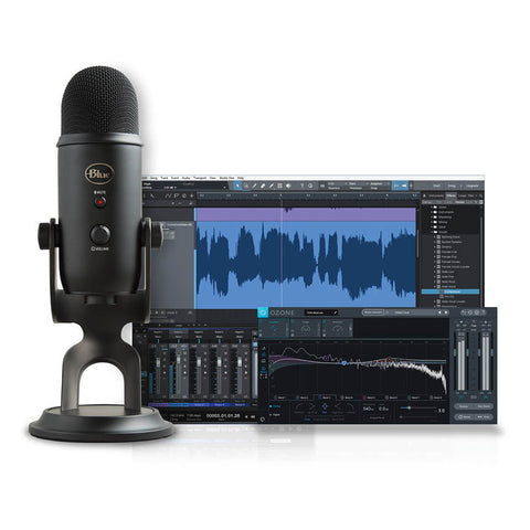 Yeti Blackout Studio Professional Vocal Recording Package