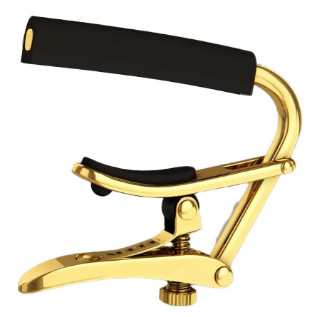 Shubb C3G Capo Royale for 12-String Guitar, Gold Look