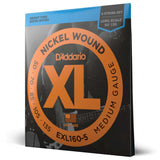D'Addario EXL160 5 String 50-135 Medium Long Scale Nickel Bass Strings