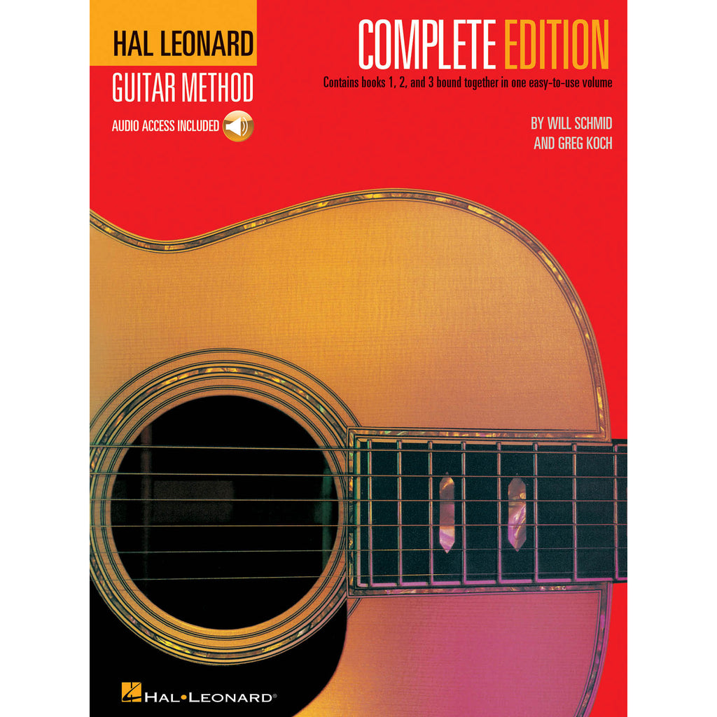 Hal Leonard Guitar Method, Second Edition – Complete: Books 1, 2 and 3