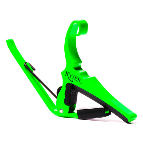 Kyser KG6NGA Neon Green Quick-Change Guitar Capo
