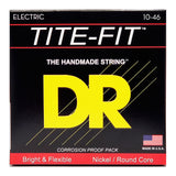 DR Strings MT-10 Tite-Fit Medium 10-46 Electric Guitar Strings