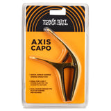 Ernie Ball Dual Radius Axis Capo For 6 or 7 String Guitars, Gold