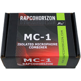 Rapco Horizon MC-1 Signal Combiner (2 Lo-Z Outputs Combine To 1 Lo-Z Input)