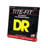 DR Strings TF8-10 Tite-Fit 8-String Medium 10-75 Electric Guitar Strings