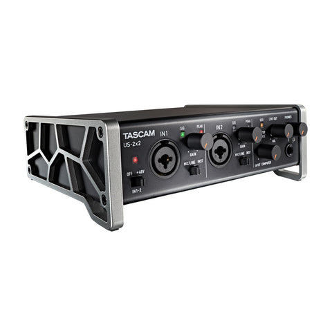 TASCAM US-2x2 2-In/2-Out USB Audio/MIDI Interface (HL00334316)