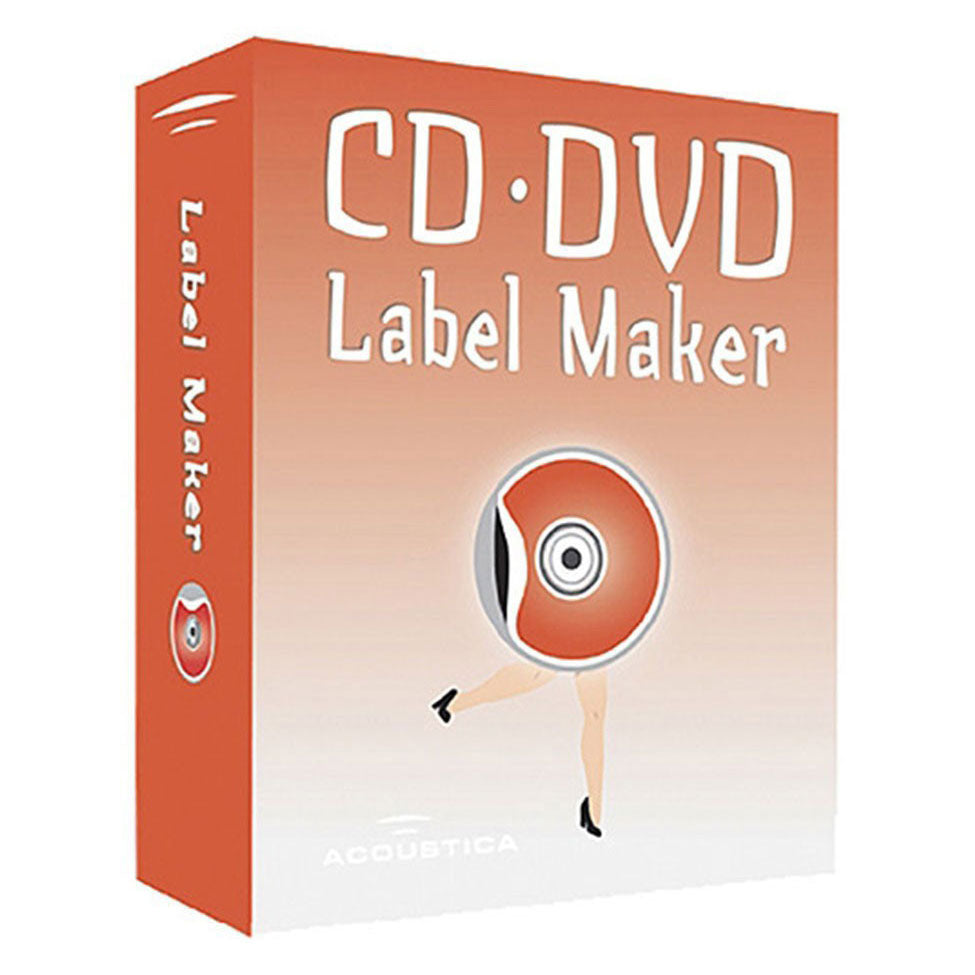 Acoustica CD/DVD Label Maker Download Software