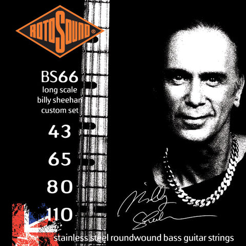 Rotosound BS66 Billy Sheehan Signature Set 43-110 Swing Bass Strings