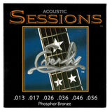 3 Sets Everly 7213 Acoustic Sessions Phosphor Bronze Medium 13-56 Strings