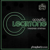 Cleartone 7410-12 Acoustic 12-String Phosphor Bronze Extra Light Strings