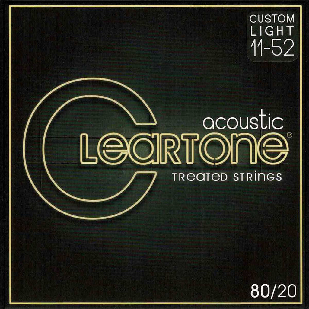 Cleartone 7611 Custom Light 11-52 80/20 Bronze Acoustic Strings