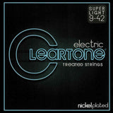 Cleartone 9409 Super Light 9-42 Electric Nickel-Plated Guitar Strings