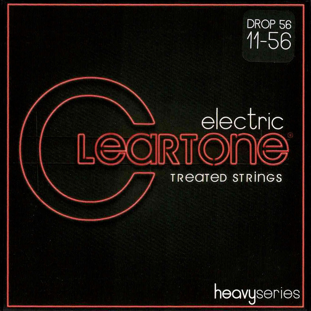Cleartone 9456 Nickel Plated Electric Strings Heavy Series, Drop Tune, 11-56